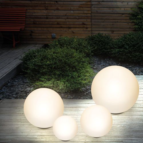 esotec Solarkugel SIENA 4er-Set =20, 30, 40 und 50 cm 16 Leuchtfarben 102896