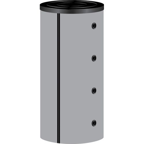 1500 Liter TWL Pufferspeicher P-1500, ohne Wärmetauscher, mit 120mm Isolierung