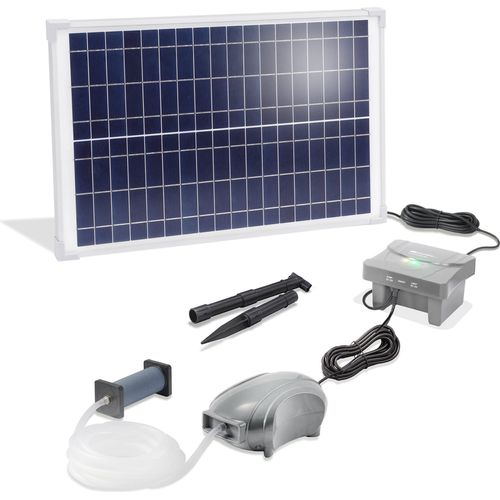 esotec Solar Teichbelüfter-SET 25/600 LiFePo4 AKKU Teichbelüftung Pumpe 101876