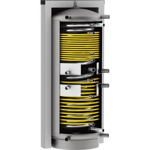 Solarbayer Hygiene Schichtenspeicher HSK-SLS-800 Edelstahlwellrohrwärmetauscher