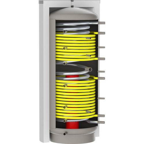 Solarbayer Hygiene Kombispeicher HSK ÖKO-1000 Edelstahlwellrohrwärmetauscher