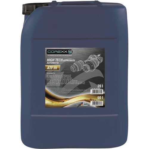 COREXX Getriebeöl High Tech GEAR ATF III ATF, mineralisch, Frei