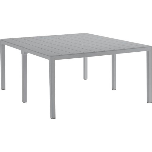 Gartentisch Varda, Picknickbasis, Mehrfachposition Garten-Esstisch, Mehrzweck-Außenbank, Italy, 292x86 h74 cm, Grau