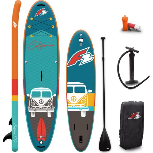 F2 Stand up Paddle Board CALIFORNIA - HFT SUP 10,6 Türkis 2025
