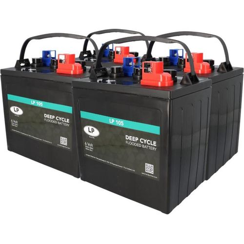 Batterie-Satz 24V 225Ah passend für Golfcar Golf Cart Elektro-Fahrzeug