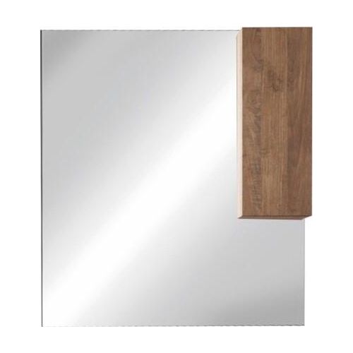 Designspiegel mit Aufbewahrung, 120x110 cm, Kollektion FRASSI, Farbe helles Eichenholz