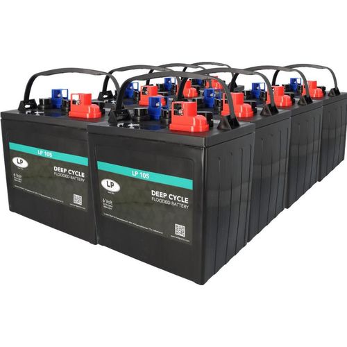 Batterie-Satz 48V 225Ah passend für Golfcar Golf Cart Elektro-Fahrzeug