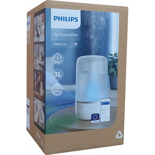Philips Hu1509 Ultraschall Luftbefeuchter 3.0L Aroma Und Nachtlicht Bis Zu 38M²