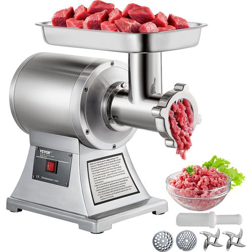 Elektrischer Fleischwolf 850 W Hackfleisch Maschine 150 kg pro Stunde Elektrische WurstmaschineWurstfüller Edelstahl Wurstmaschine 193