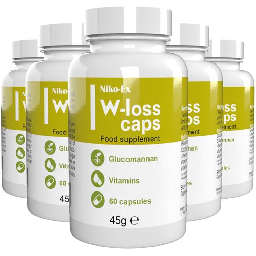 W-Loss - 300 Kapseln (5x 60 Kapseln), 5er Pack