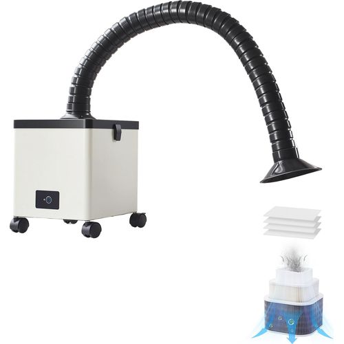 SucceBuy Schweißrauchabsauger 85W Lötrauchabsorber 200m³/h Absauggerät