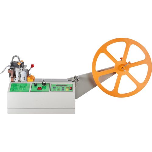 SucceBuy Automatische Schneidemaschine für Gurtband mit Heiß- und Kaltfunktion