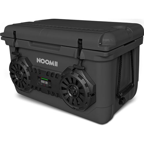 NooMii ArcticBeat 45 – Kühlbox mit integriertem Bluetooth-Lautsprecher | 45L Volumen: Dark Grey Farbe: Dark Grey