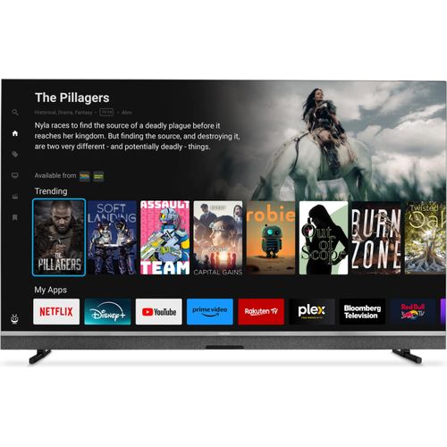 MEDION 138,8 cm (55 Zoll) MiniLED Fernseher (TiVo, Smart-TV, Dolby Vision HDR, Subwoofer, MEMC, Micro Dimming, TiVo Medienportal, Prime Video, Disney+, Dolby Atmos, PVR, Bluetooth, MD 855900)
