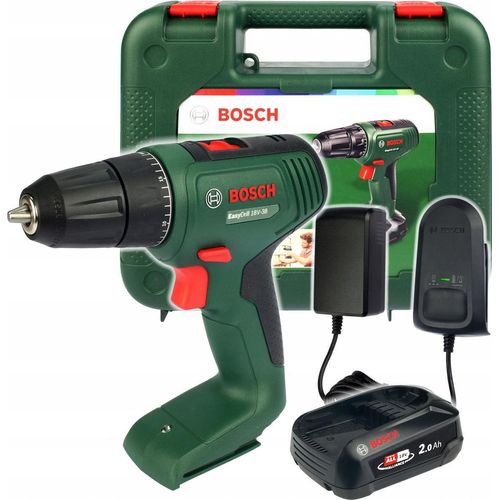 Schrauber 18V-38 Bosch Easydrill 2.0Ah 38Nm Ladegerät Al 18V-20 Mit Koffer