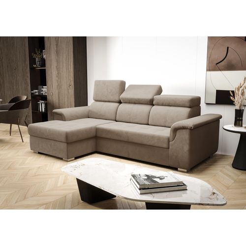 Ecksofa 247×165 cm Beige Links Sally 02 Kongo RBN06