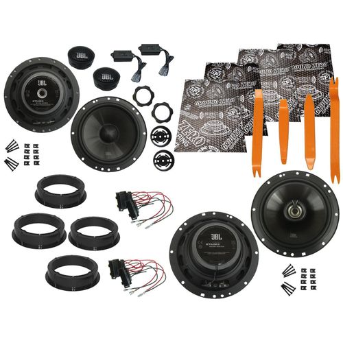 JBL für Skoda Roomster Bj 06-15 Tür vorne hinten Dämmmatte Ausbaubügel 1200 Watt
