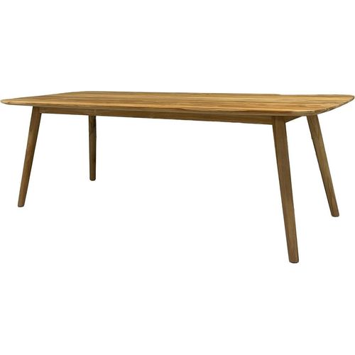 Gartentisch aus Teakholz natur - 240x100x78 cm - Lugano