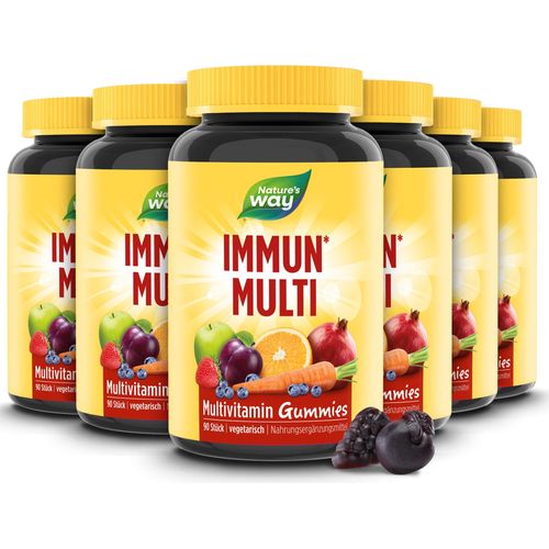 Nature's Way Immun Multivitamin Gummies - Mit Vitamin A, C, D & Zink fürs Immunsystem