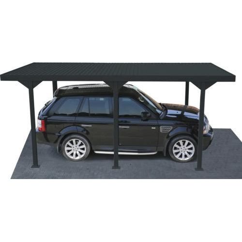 Duramax Metall Carport 543x 287 | Autoüberdachung | offene Auto Garage | H. 233 x B. 287 x T. 543 cm | Garagenüberdachung