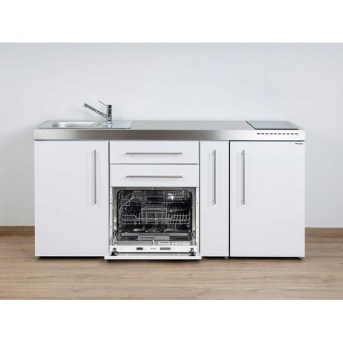 Stengel Miniküche MPGS 180A,KGI mit Kühlschrank,Geschirrspüler,Induktionskochfeld