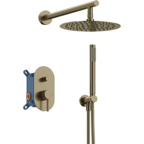 Set Duschsystem eingebaut LOOP in 6 Farben