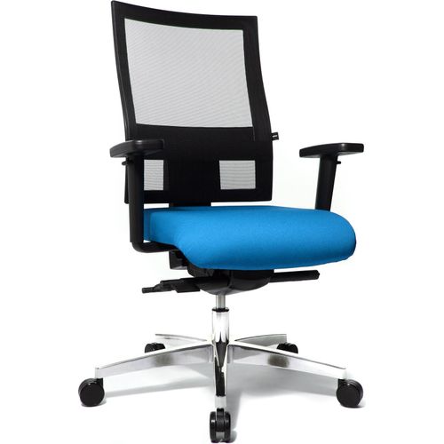 Fitness-Drehstuhl Schreibtischstuhl Bürostuhl Topstar Sitness 60 blau