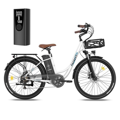 F26 Lasting City E-Bike 250W Motor 140km Reichweite 20,3Ah Akku Federgabel 26
