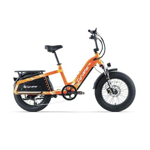 E-Bike Cityrad Glider Lasten-Elektrofahrrad, 52V 40Ah , 250W Motor (80Nm), Shimano 7-Gang, Drehmoment-Sensor und hydraulische Scheibenbremsen