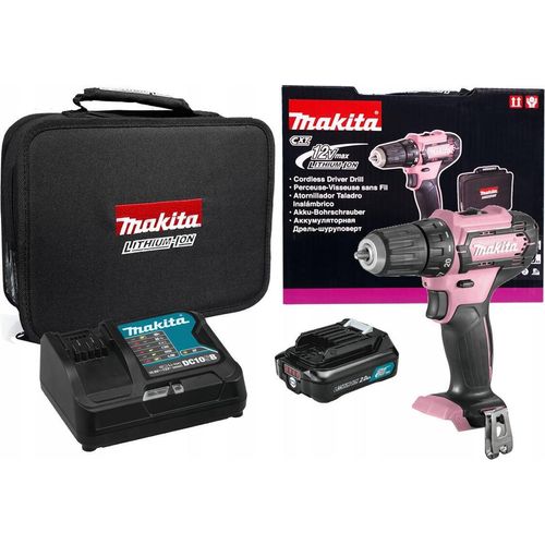 Bohrmaschine - Schrauber Makita Cxt 12V 2-Speed Ultra Light Led 2.0Ah mit Koffer