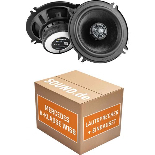 Lautsprecher Boxen Einbaupaket hinten Eton PSX13 passend für Mercedes A-Klasse W 168 | 2x Tief-Mitteltöner mit integriertem Hochtöner 100W MAX