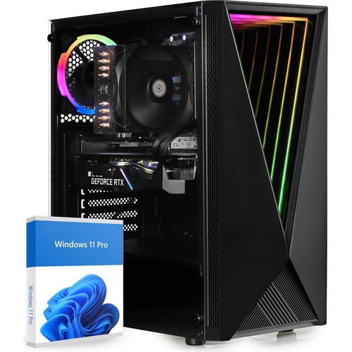 Gamer PC Intel i5-12400, RX9060XT, 16GB RAM, 500GB SSD