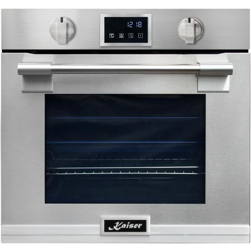 Kaiser EH 6339 XXL Einbau-Backofen 86L, mit Pyrolyse & AirFry, Touchdisplay, Drehknebel, 11 Funktionen, Edelstahl mit Anti-Touch-Effekt