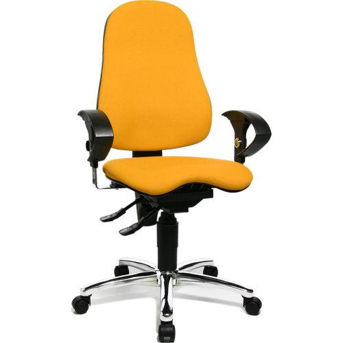 Drehstuhl Bürostuhl Schreibtischstuhl Bürosessel Topstar Sitness 10 gelb