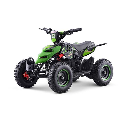 Elektroquad Kinderquad Miniquad 1000W 36V Elektro Kinder Quad REPTI DELUXE grün