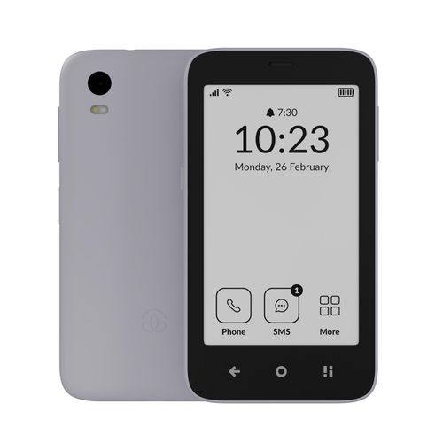 MUDITA Kompakt Smartphone E Ink Display Grau