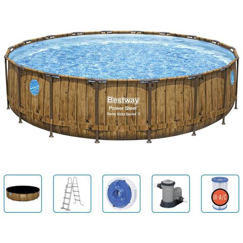 Power Steel Swimmingpool Set 549x122 cm