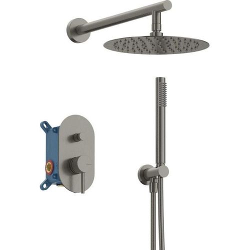 Set Duschsystem eingebaut LOOP in 6 Farben