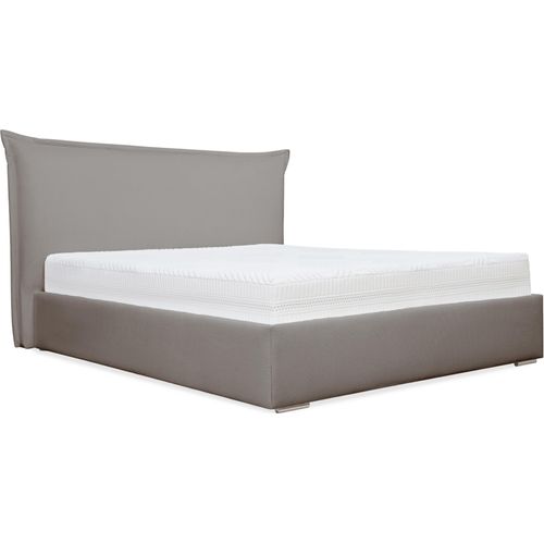 MEBLITO Polsterbett Doppelbett Hovland Bettkasten Schlafzimmer Bett 200x200 cm Run Again 85 – Grau