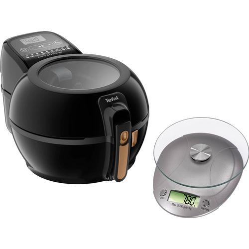 TEFAL Heißluftfritteuse ActiFry + XAVAX digitale Küchenwaage MILLA