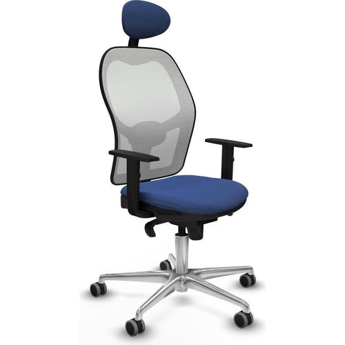 Bürostuhl mit Kopfstütze Jorquera Piqueras y Crespo 1D086G1 Marineblau