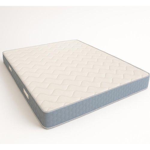 Leo | Orthopädische Matratze Französisches Doppelbett 135 x 190 cm aus Waterfoam und Memory Foam | Höhe 22 cm | Medizinprodukt Klasse 1 | Antiallergisch und Milbensicher | Hergestellt in Italien