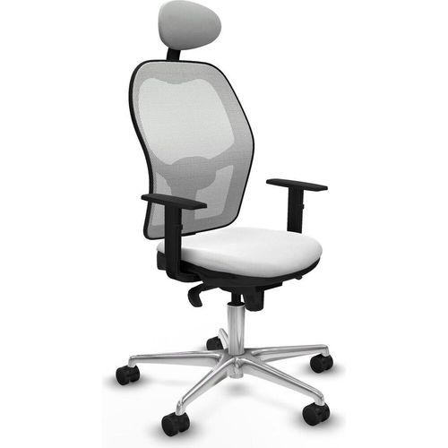 Bürostuhl mit Kopfstütze Jorquera Piqueras y Crespo 1D086N1 Weiß