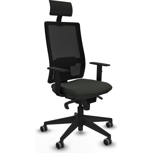 Bürostuhl mit Kopfstütze Piqueras y Crespo 1D066G1 Schwarz