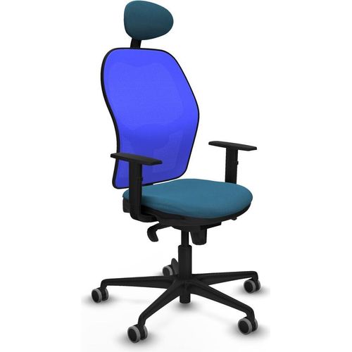 Bürostuhl mit Kopfstütze Jorquera Piqueras y Crespo 1D036G1 Blau Petroleum grün