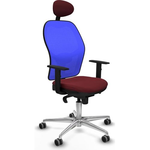 Bürostuhl mit Kopfstütze Jorquera Piqueras y Crespo 1D086G1 Granatrot