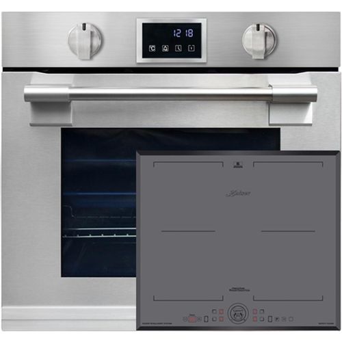 Kaiser Herd Set Autark EH 6339 Einbaubackofen XXL 86L, mit Pyrolyse & AirFry, Touchdisplay mit Induktions-Kochfeld 60 cm KCT 6730 FIG