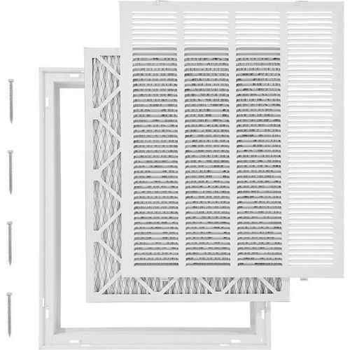 Lüftungsgitter Schlitz Gitter 57,4x70,2x4cm - Abluftgitter Lamellengitter für effiziente Belüftung