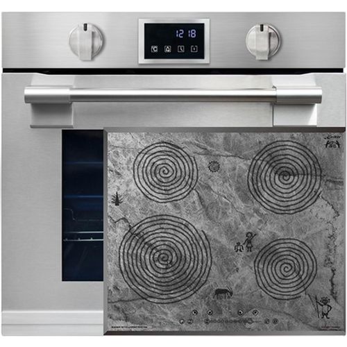 Herd Set Autark EH 6339 XXL Einbau-Backofen 86L, mit Pyrolyse & AirFry, Touchdisplay mit Induktions-Kochfeld 60 cm 4 Kochzonen KCT 6705 FI Ära