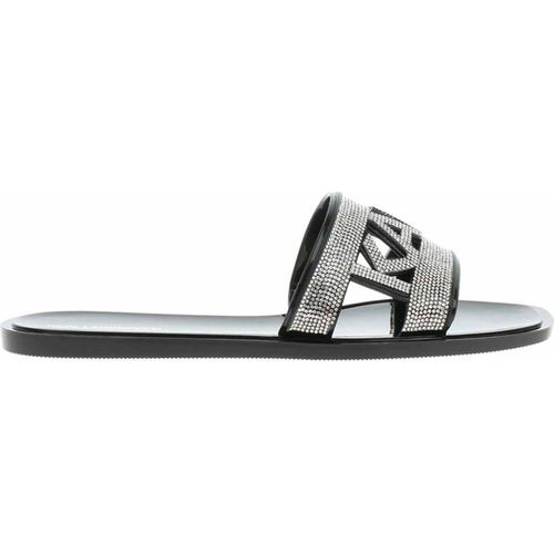 KARL LAGERFELD JELLY III SPARKLE CUT-OUT Schwarz